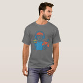 T-shirt Gaming Enthusiast Illustration friend family (Devant entier)