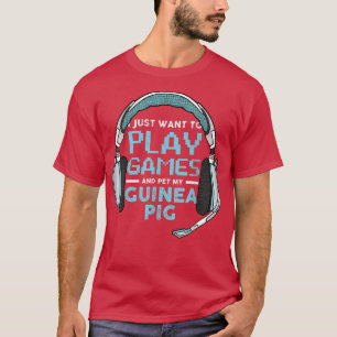 T-shirt Gaming & Guinea Pigs - Joueur