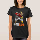 T-shirt Gaming Pirate Hat controller Video Game Controller (Devant)