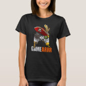 T-shirt Gaming Pirate Hat controller Video Game Controller (Devant)