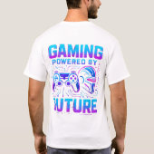 T-shirt Gaming Powered by Future Neon Design (Dos)