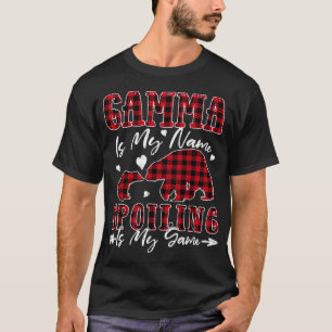 T-shirt Gamma Est Mon Nom Spoiling Est Mon Costume De Jeu