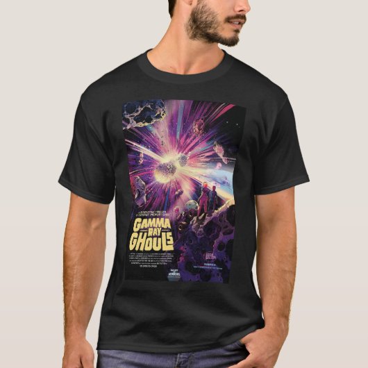 T-shirt Gamma Ray Burst Pulsars Kilonova Collision cosmiqu (Devant)