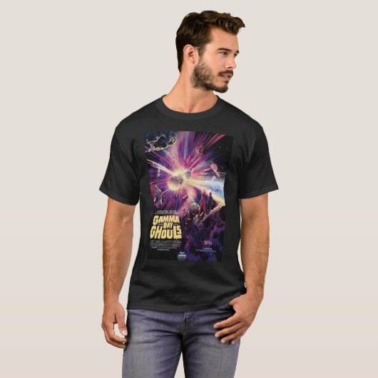 T-shirt Gamma Ray Burst Pulsars Kilonova Collision cosmiqu (Devant entier)