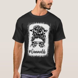 T-shirt Gamma Vie Vache Chignon Méche Mère Jour Décoiffé
