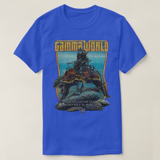 T-shirt Gamma World 1978 (Design devant)