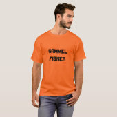 T-shirt Gammel FIsker, ancien pêcheur en Norvège (Devant entier)