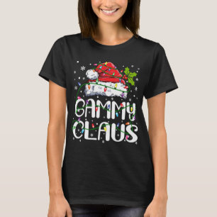 T-shirt Gammy Claus Noël Santa Chapeau Correspondances Fam