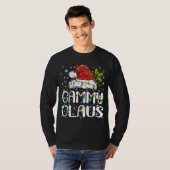 T-shirt Gammy Claus Noël Santa Chapeau Correspondances Fam (Devant entier)