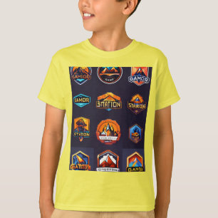 T-shirt Gamor Station — Alimenter la création de jeux