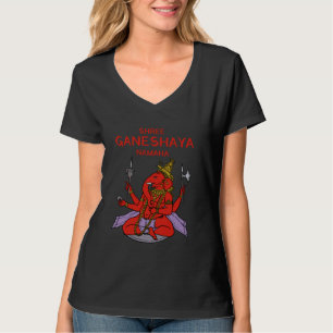 T-shirt Ganapati, Ganesh, Shree Ganeshaya Namaha