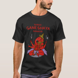 T-shirt Ganapati, Ganesh, Shree Ganeshaya Namaha Ganeshots