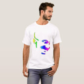 T-shirt gandhi rainbow2 (Devant entier)