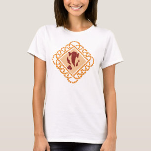 T-shirt Ganesh artistique avec Mandana