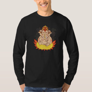 T-shirt Ganesh Chaturthi Hindouisme Prospérité Bonne Fortu