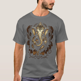 T-shirt Ganesh Hindu Ganesha Elephant Spirituel