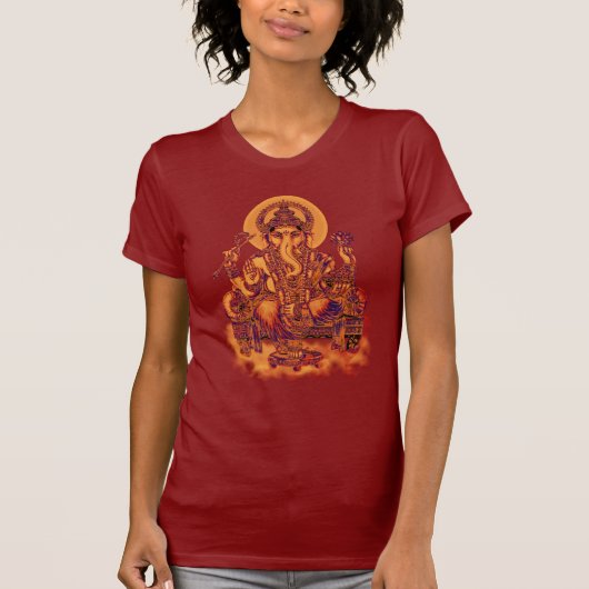 T-shirt Ganesh - solvant des obstacles (Devant)
