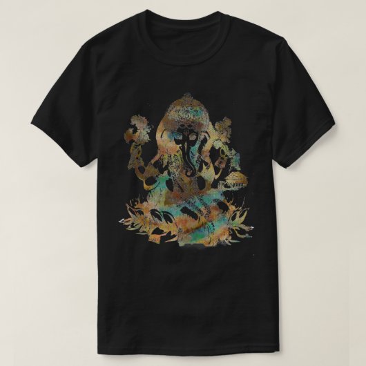 T-shirt Ganesha, Ganesh, Déité hindoue, Sorcière, Wiccan, (Design devant)