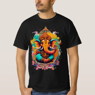 T-shirt Ganesha, ganesh, ganapati enlever les obstacles #1