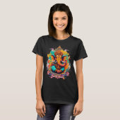 T-shirt Ganesha, ganesh, ganapati enlever les obstacles #1 (Devant entier)