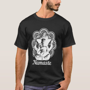 T-shirt Ganesha Mandala Spirituel Inde Dieu Hindou Yoga