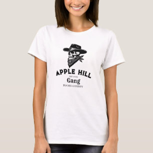 T-shirt Gang Apple Hill Bucks County,Western,Amusant,Simpl