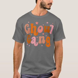 T-shirt Gang de goule Halloween rétro Gang de goule assort