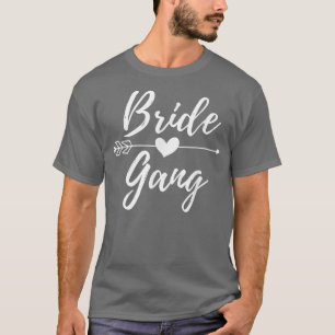 T-shirt Gang de la mariée Cute Matching pour enterrement d