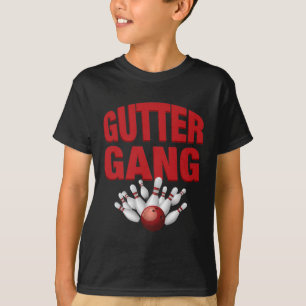 T-shirt Gang des gouttières Nom d'équipe de bowling drôle 