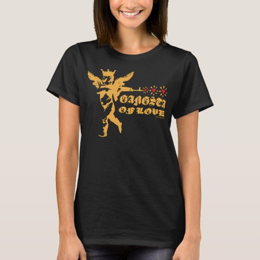 T-shirt Gangsta de l'amour (Devant)