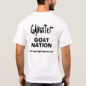 T-shirt gangsta original (Dos)