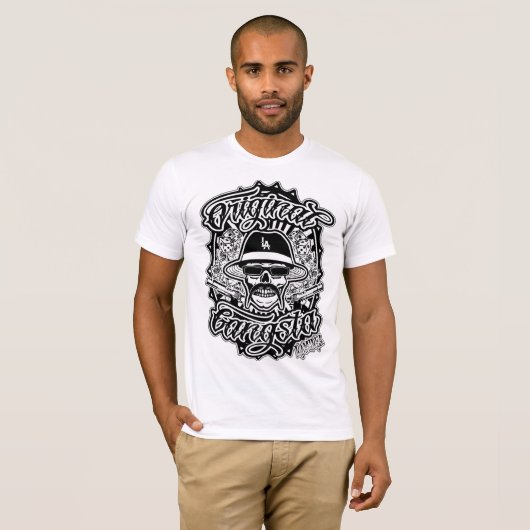 T-shirt Gangsta original BW Ramirez (Devant entier)