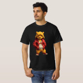 T-shirt Gangsta Winnie l'Ooh 3 (Devant entier)