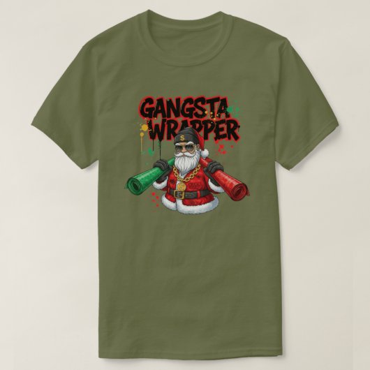 T-shirt Gangsta Wrapper (Design devant)
