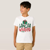 T-shirt Gangsta Wrapper - Noël drôle (Devant entier)