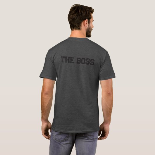 T-shirt Gangster Chat avec impression au dos (Dos entier)