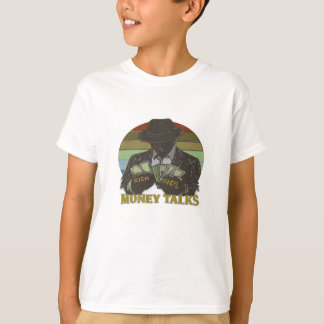 T-shirt Gangster counting cash