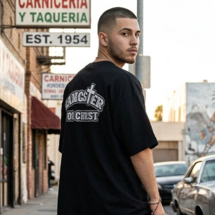 T-shirt Gangster personnalisé pour Christ