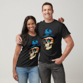 T-shirt Gangster Skully (Unisexe)