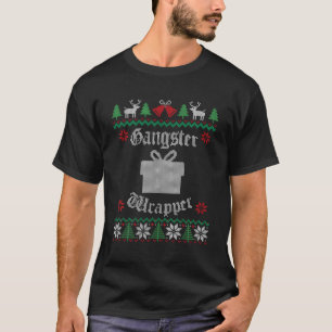 T-shirt Gangster Wrapper drôle Doudou moche pour Noël