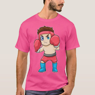 T-shirt Gant de boxe avec protection de tête pour boxeur