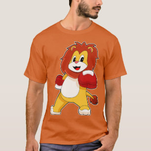 T-shirt Gant de boxe Boxeur Lion Boxe