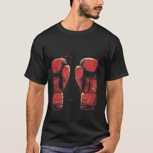 T-shirt Gants de boxe (Devant)
