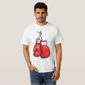 T-shirt Gants de boxe classiques (Devant entier)