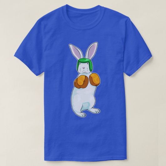 T-shirt Gants de boxe de lapin Boxe Boxe 1 (Design devant)