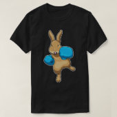 T-shirt Gants de boxe de lapin Boxe Boxe 1 (Design devant)