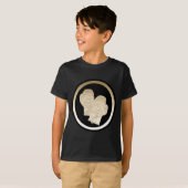T-SHIRT GANTS DE BOXE D'OR (Devant entier)