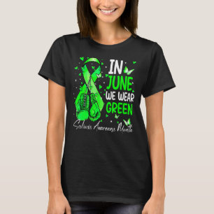 T-shirt Gants De Boxe En Juin Nous Portons La Scoliose Ver