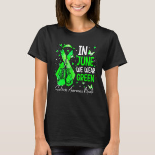 T-shirt Gants De Boxe En Juin Nous Portons La Scoliose Ver