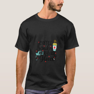 T-shirt Gants De Café Et Gants De Caoutchouc Pour Femmes N